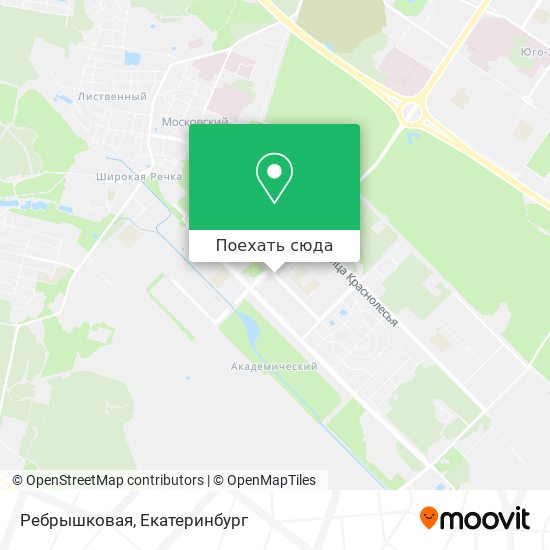 Карта Ребрышковая