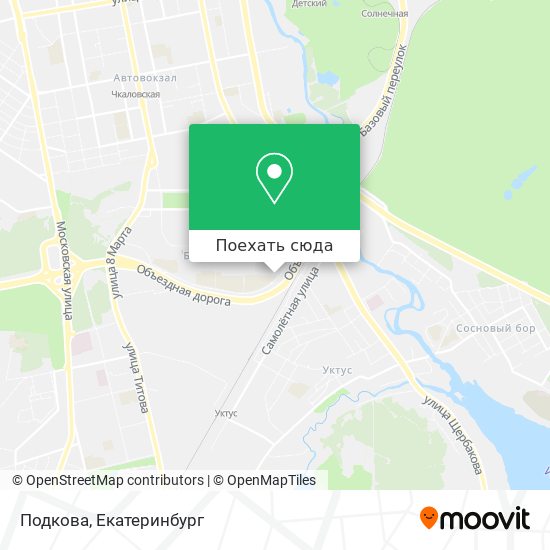 Карта Подкова