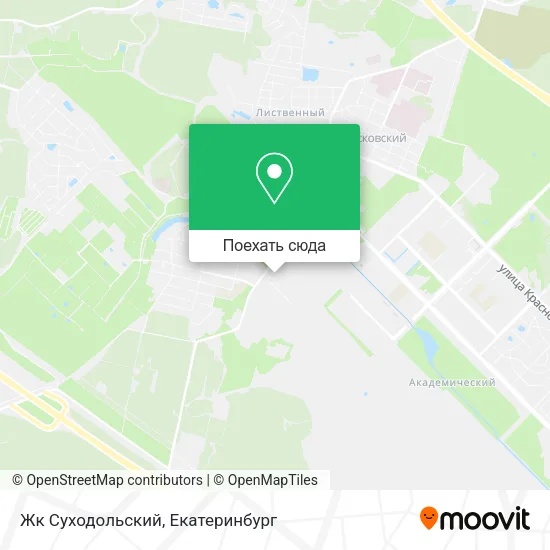 Карта Жк Суходольский