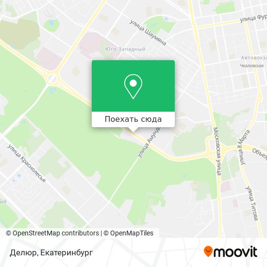 Карта Делюр