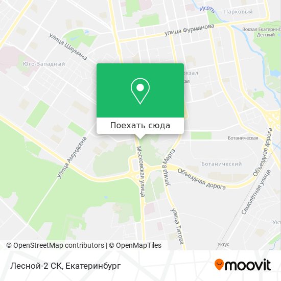 Карта Лесной-2 СК