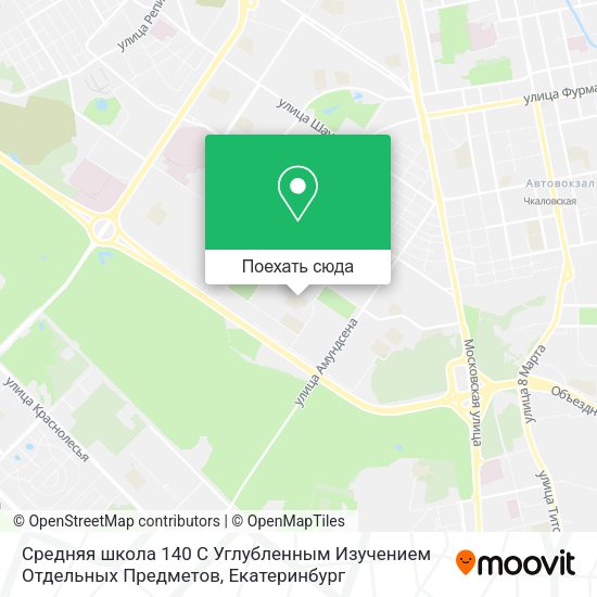 Карта Средняя школа 140 С Углубленным Изучением Отдельных Предметов