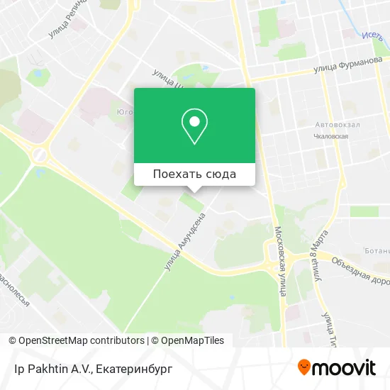 Карта Ip Pakhtin A.V.