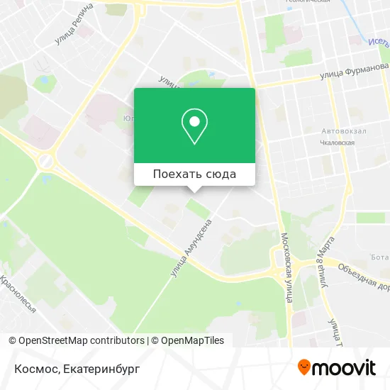 Карта Космос