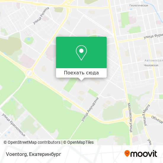 Карта Voentorg