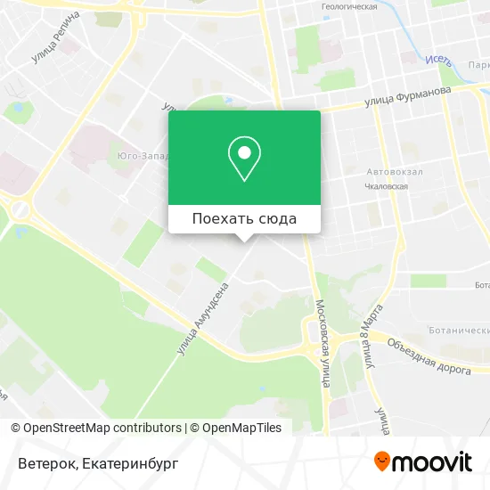 Карта Ветерок