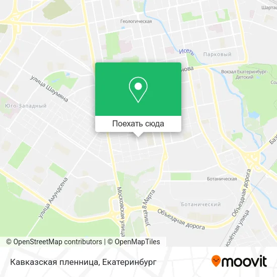 Карта Кавказская пленница