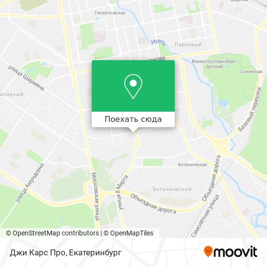 Карта Джи Карс Про