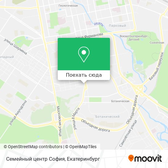 Карта Семейный центр София