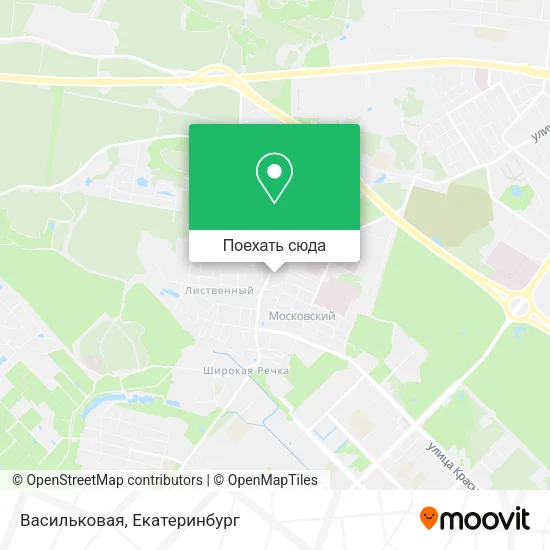 Карта Васильковая