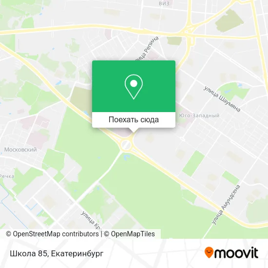 Карта Школа 85