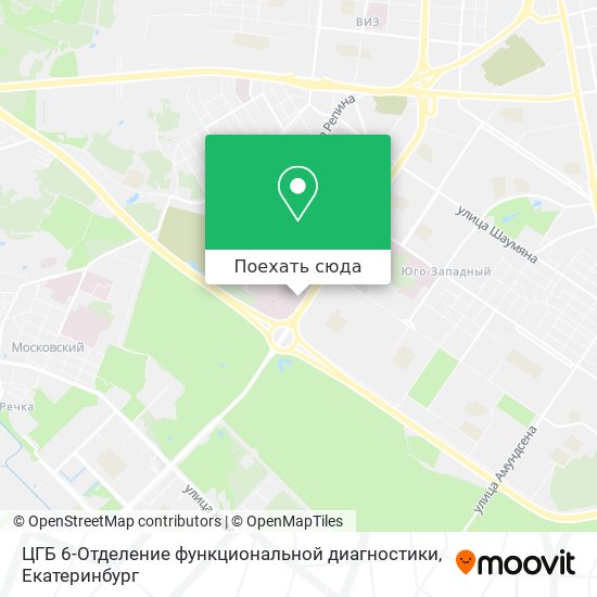 Карта ЦГБ 6-Отделение функциональной диагностики