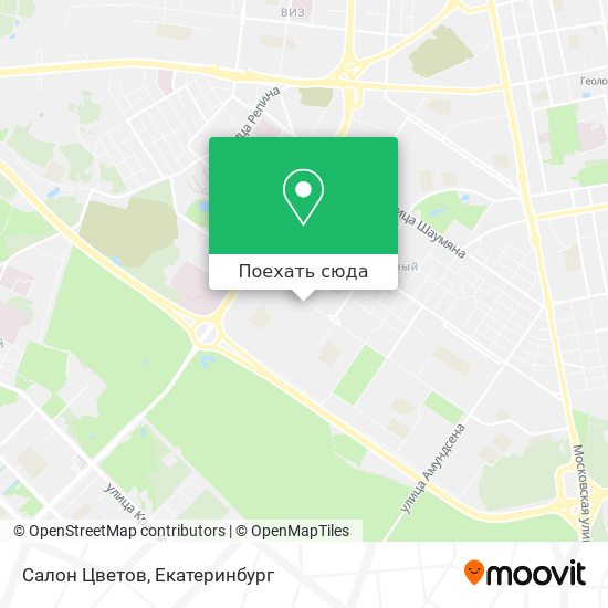Карта Салон Цветов