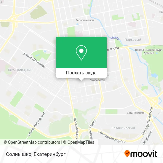 Карта Солнышко