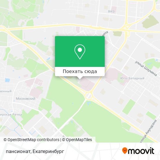Карта пансионат