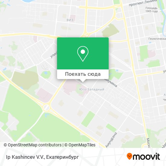 Карта Ip Kashincev V.V.