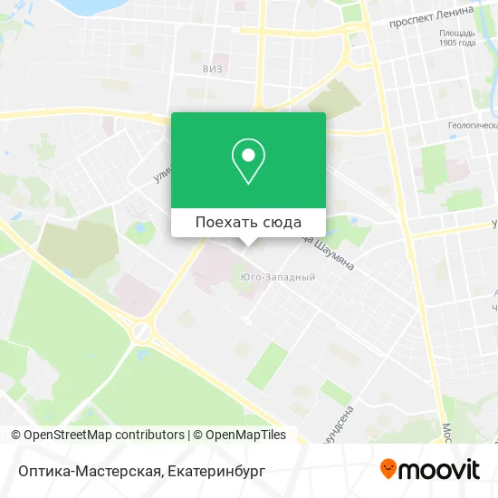 Карта Оптика-Мастерская