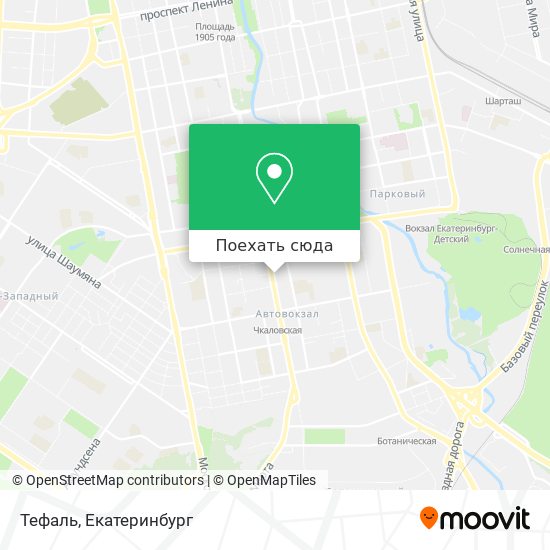 Карта Тефаль