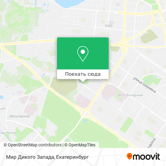 Карта Мир Дикого Запада