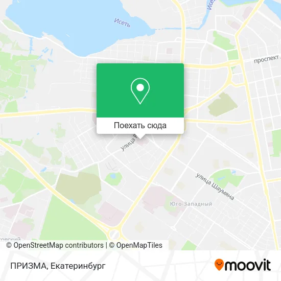 Карта ПРИЗМА