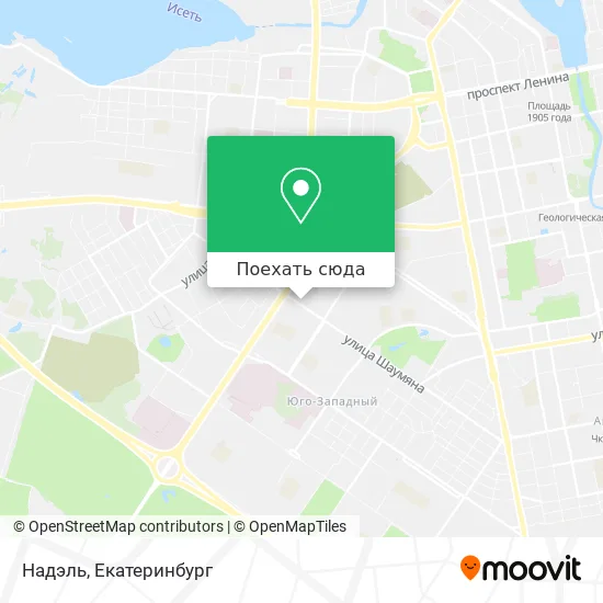 Карта Надэль