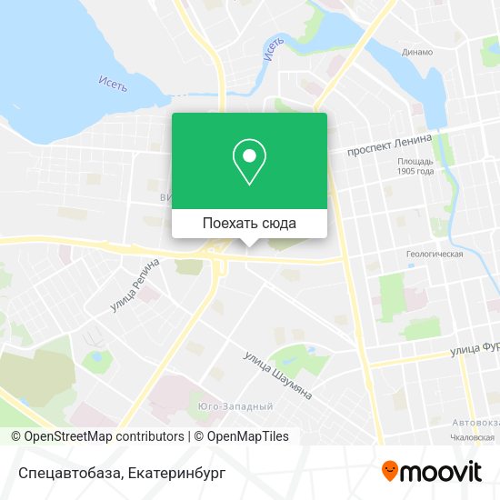 Карта Спецавтобаза