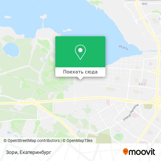 Карта Зори