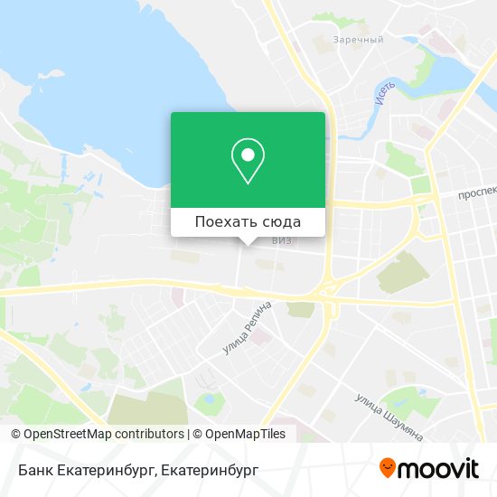 Карта Банк Екатеринбург