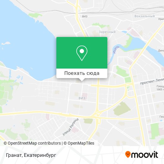 Карта Гранат