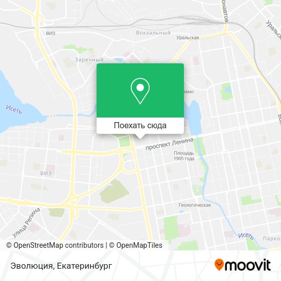 Карта Эволюция