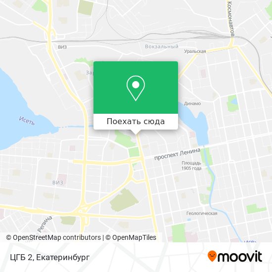 Карта ЦГБ 2