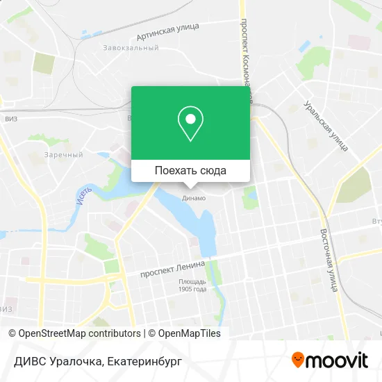 Карта ДИВС Уралочка
