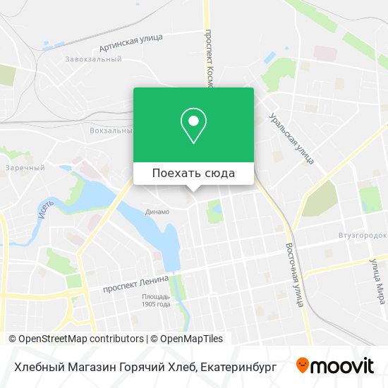 Карта Хлебный Магазин Горячий Хлеб
