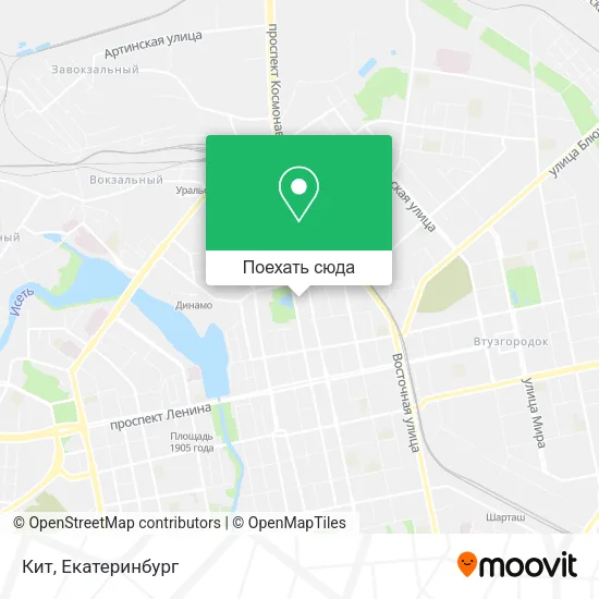 Карта Кит
