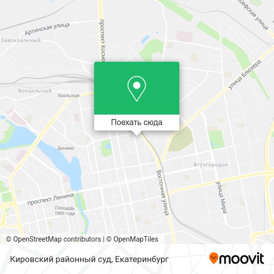 Карта Кировский районный суд