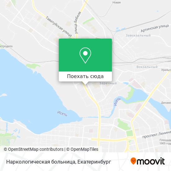 Карта Наркологическая больница