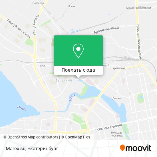 Карта Marex.su
