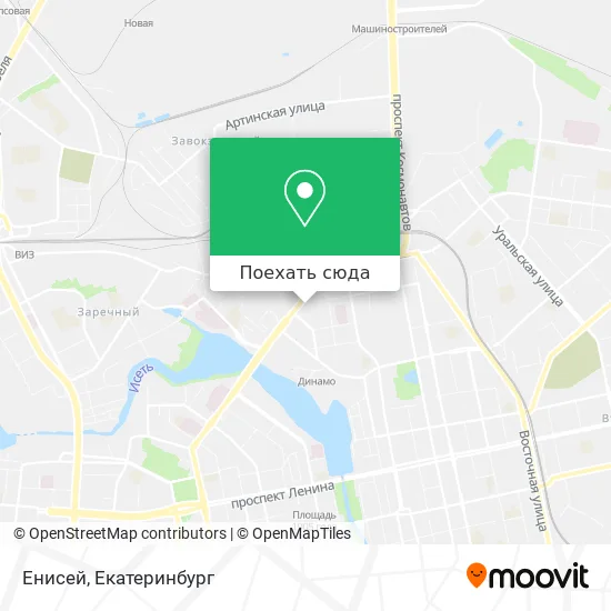 Карта Енисей
