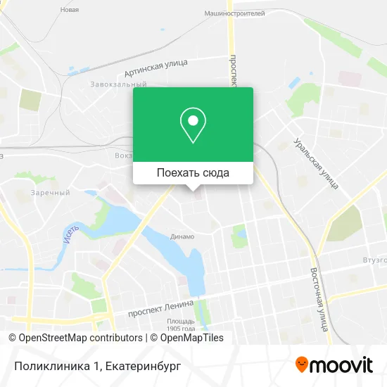 Карта Поликлиника 1