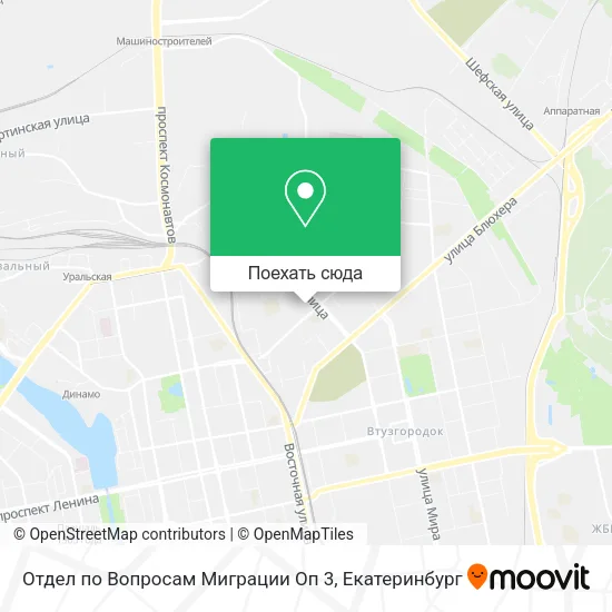 Карта Отдел по Вопросам Миграции Оп 3