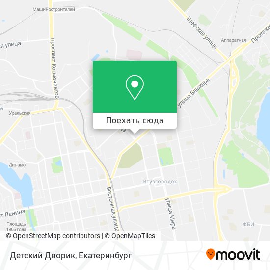 Карта Детский Дворик
