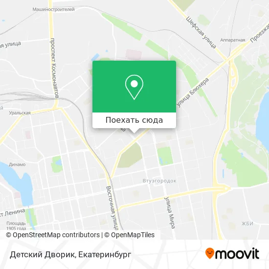 Карта Детский Дворик