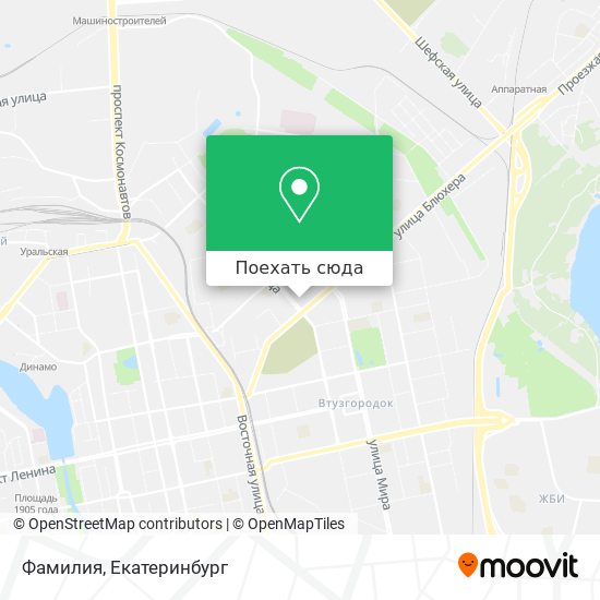 Карта Фамилия