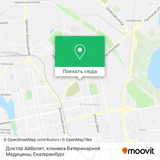 Карта Доктор Айболит, клиника Ветеринарной Медицины