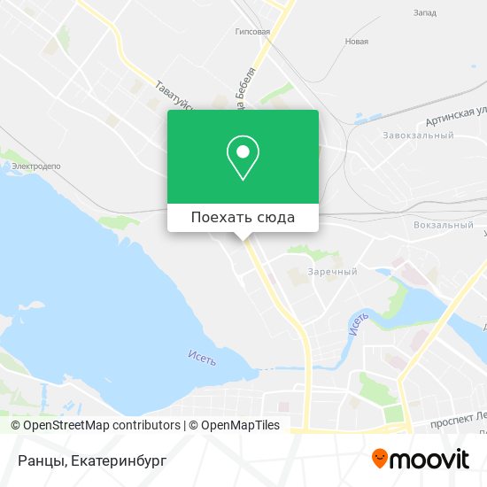 Карта Ранцы