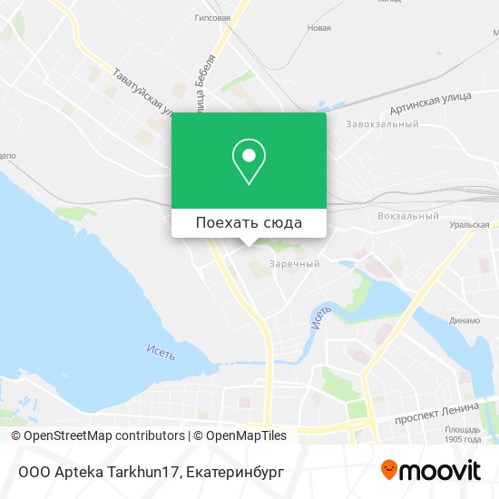 Карта OOO Apteka Tarkhun17