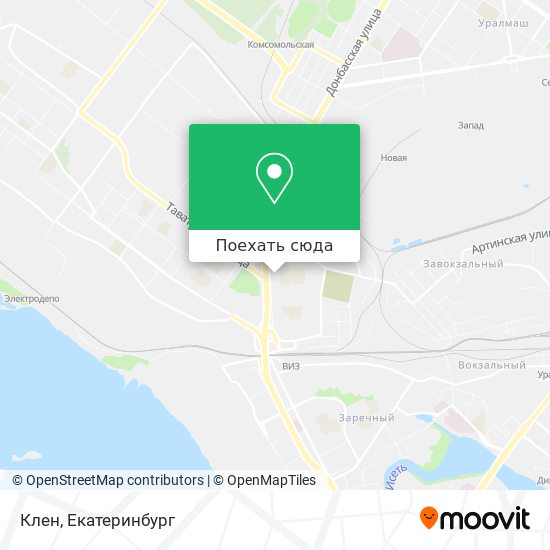 Карта Клен