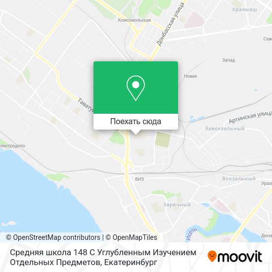 Карта Средняя школа 148 С Углубленным Изучением Отдельных Предметов