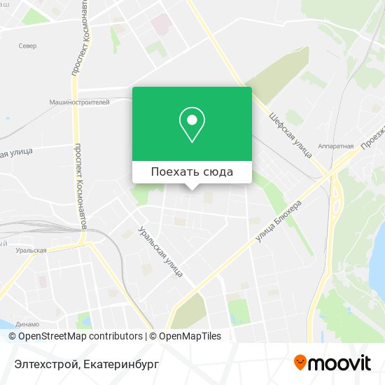 Карта Элтехстрой
