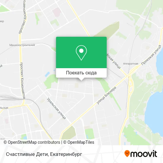 Карта Счастливые Дети